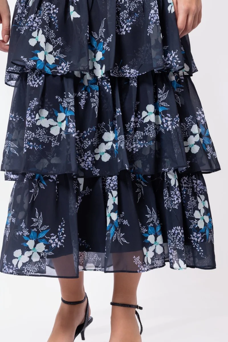 Suri Skirt (Black Pattern) - Image 6