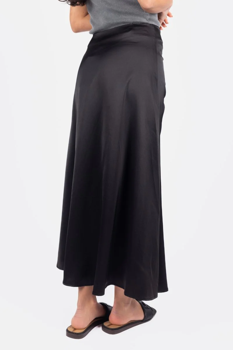 Sylvie Skirt (Black Solid) - Image 5