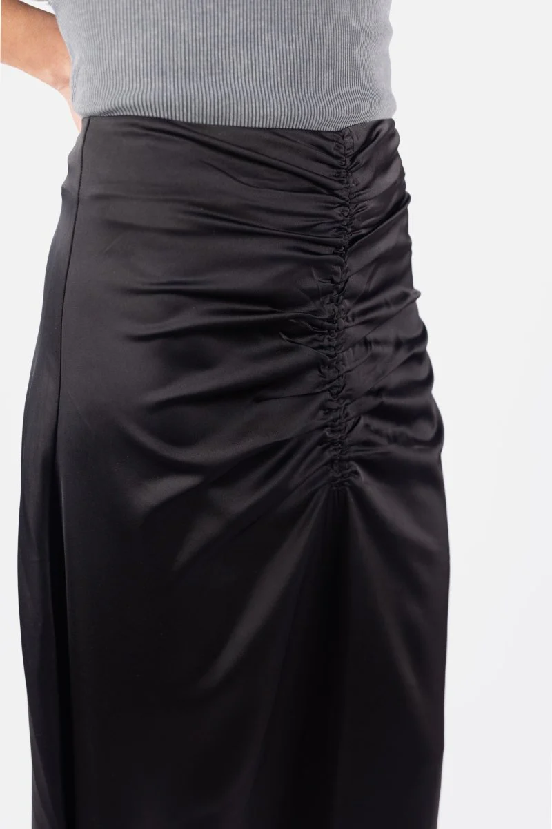 Sylvie Skirt (Black Solid) - Image 6