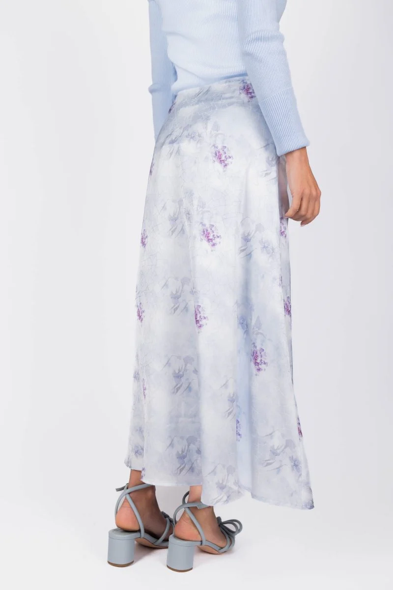 Sylvie Skirt (Blue/Grey) - Image 5