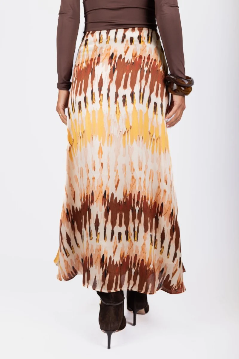 Sylvie Skirt (Brown Multi) - Image 4