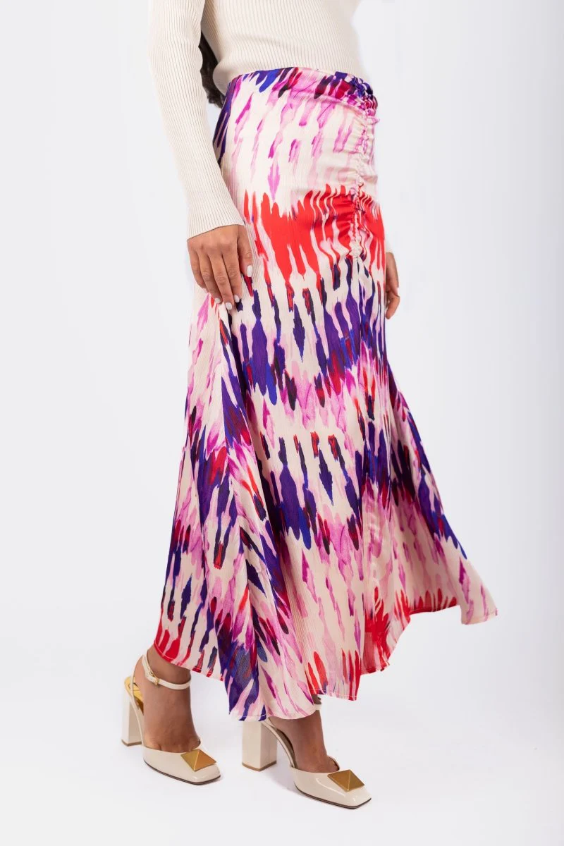 Sylvie Skirt (Purple Multi)
