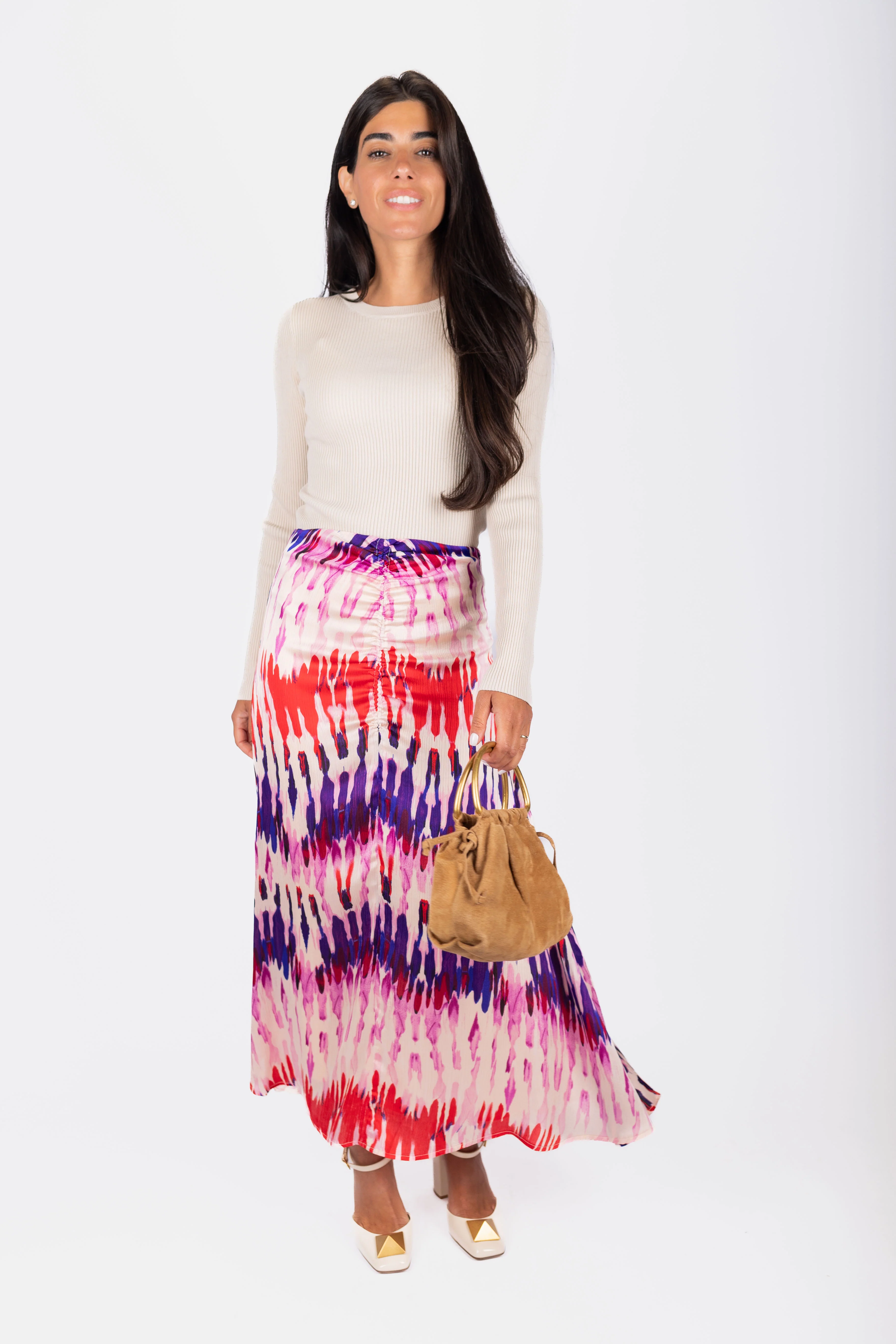 Sylvie Skirt (Purple Multi) - Image 2