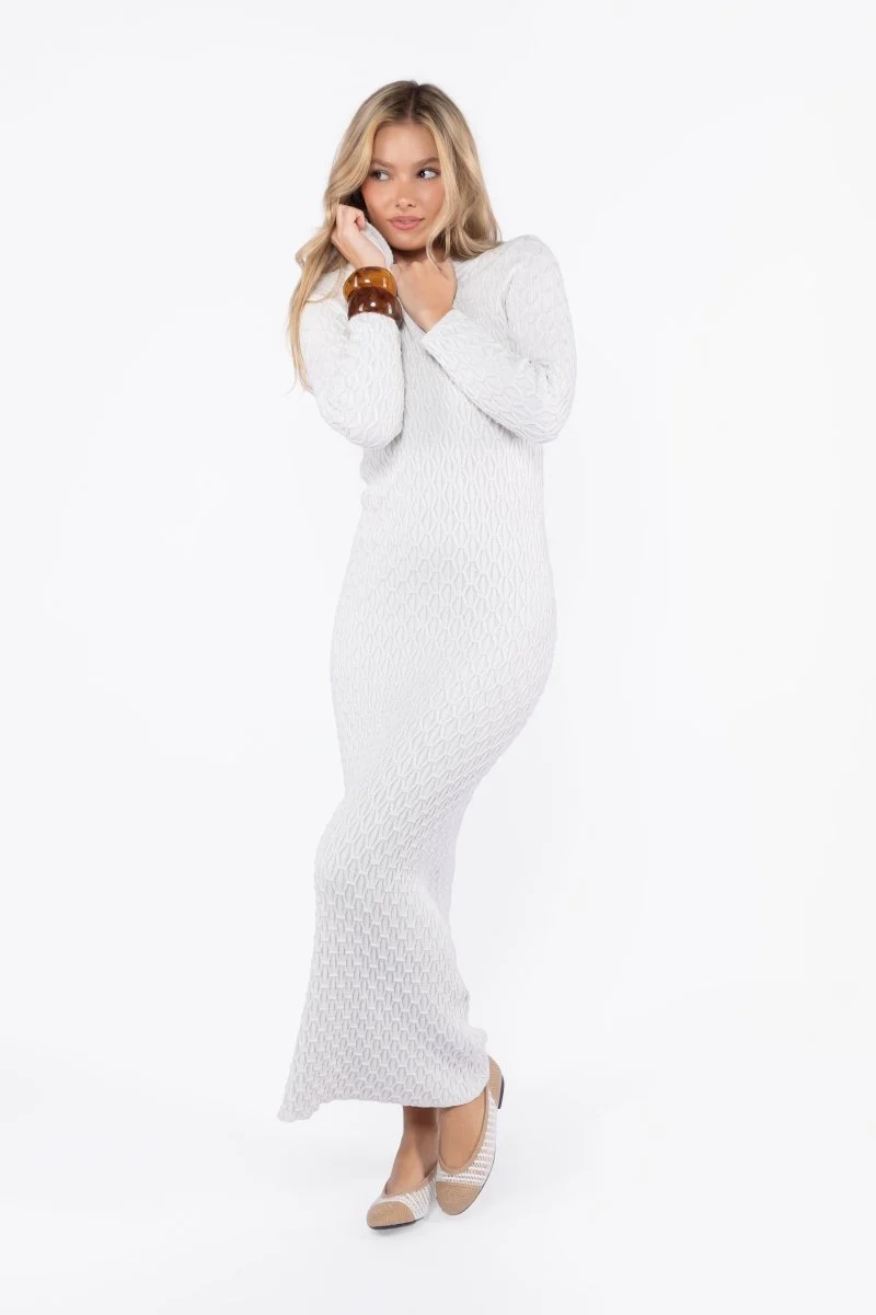 Talia Dress (White) - Image 3