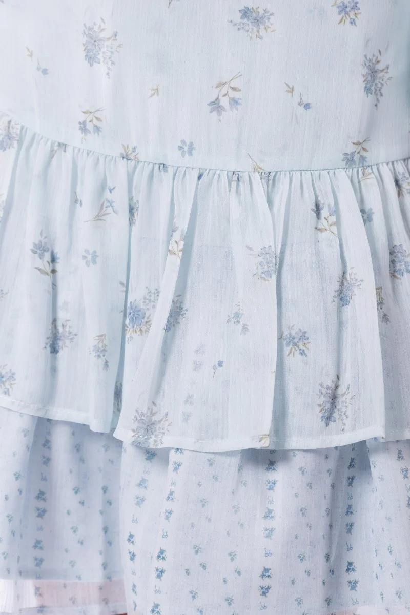 Tessa Skirt (Blue Flower) - Image 5