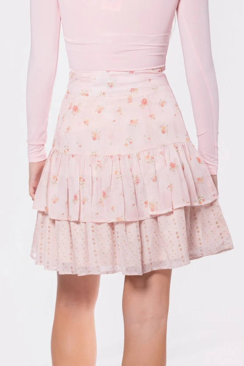 Tessa Skirt (Pink Flower) - Image 4