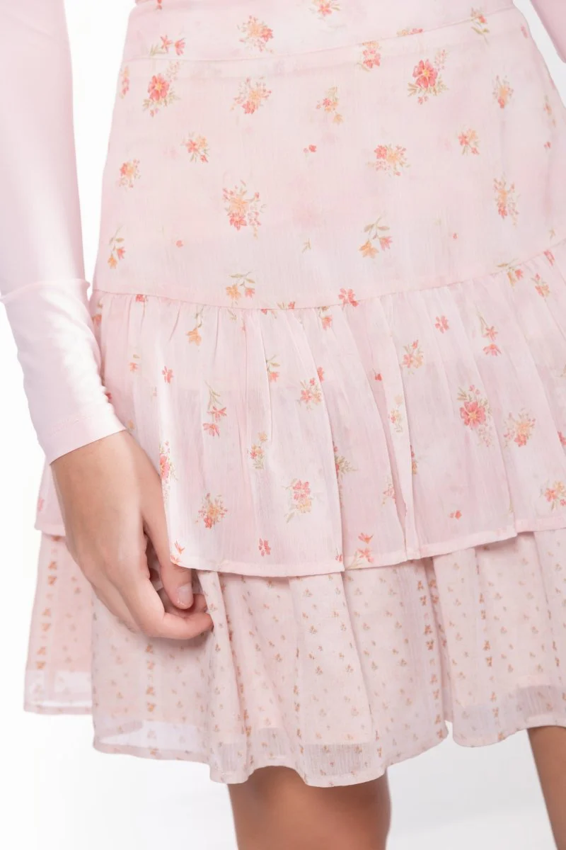 Tessa Skirt (Pink Flower) - Image 5