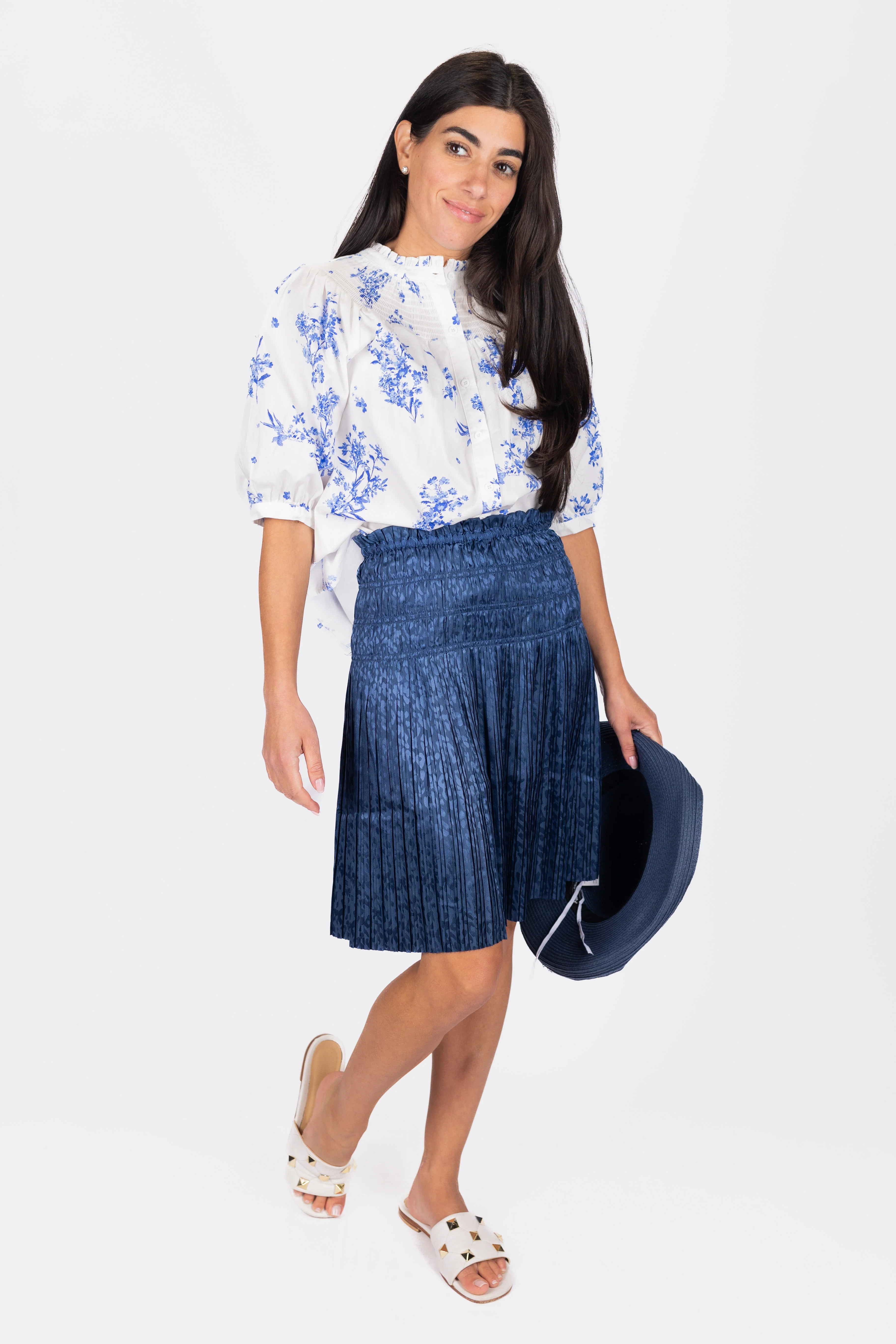Tina Skirt 20" (Navy) - Image 4