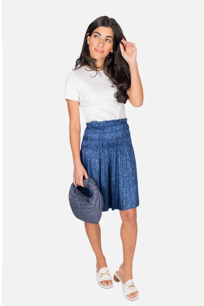 Tina Skirt 20" (Navy) - Image 8