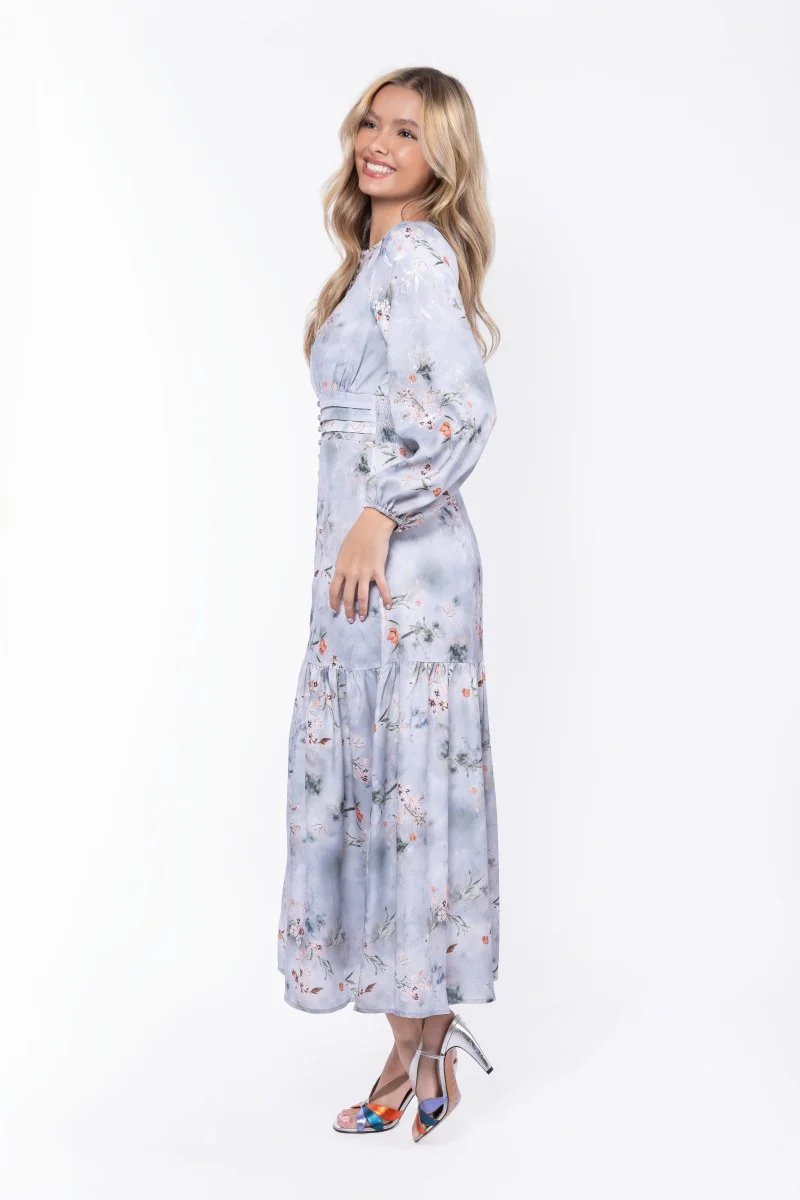 Valentina Dress (Blue Grey) - Image 3
