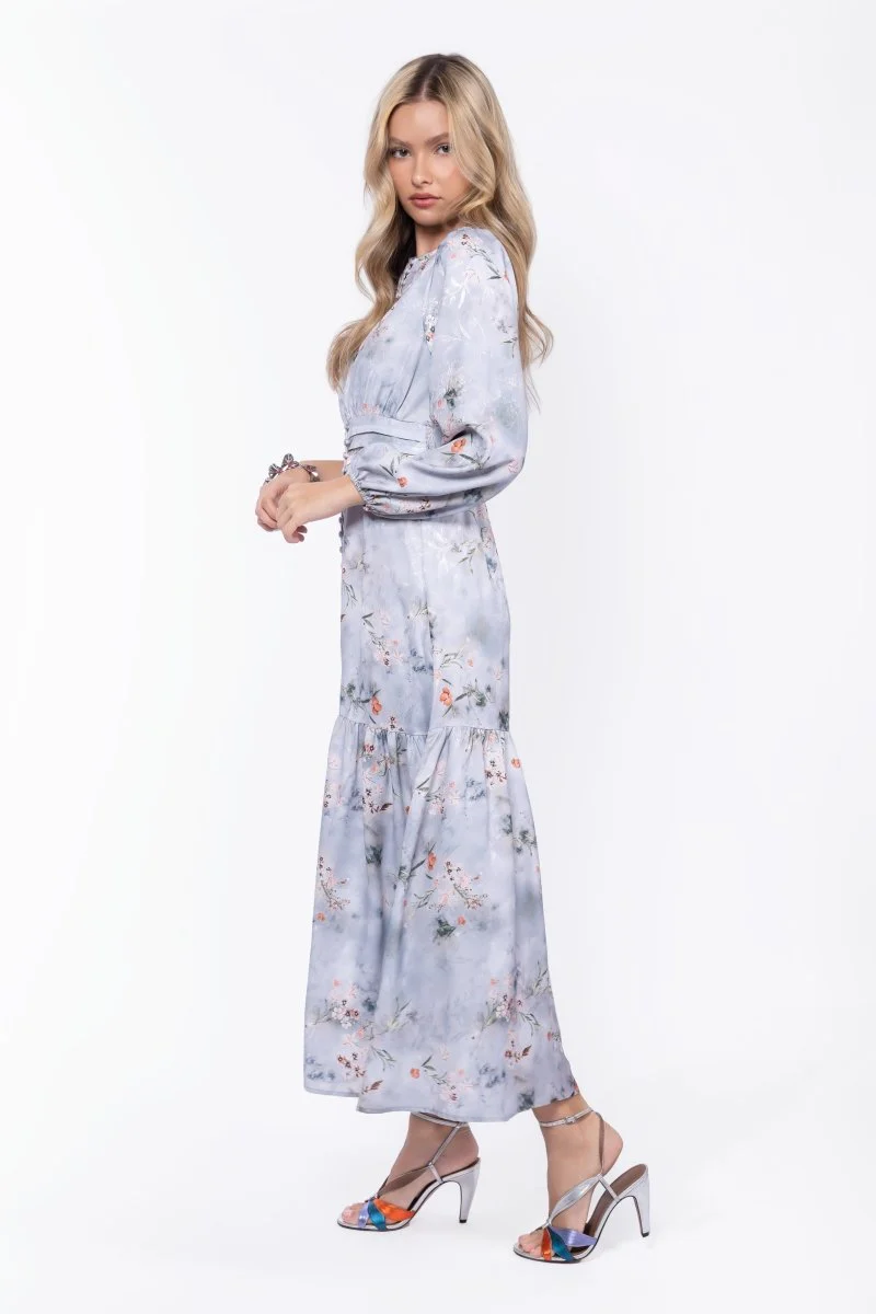 Valentina Dress (Blue Grey) - Image 4