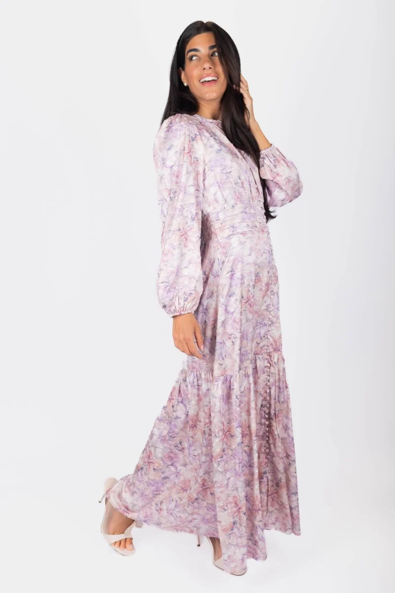 Valentina Dress (Light Peach) - Image 3