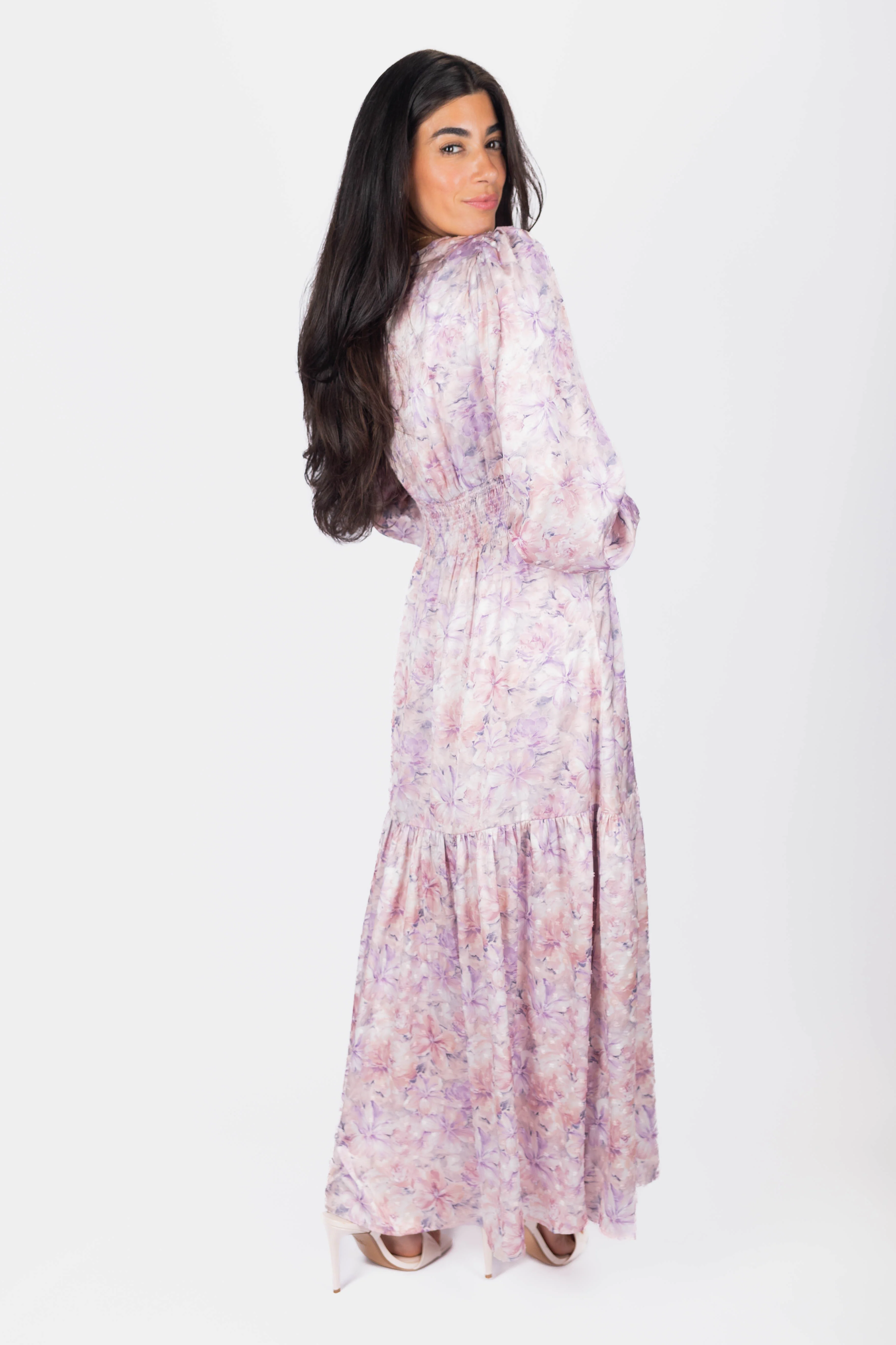Valentina Dress (Light Peach) - Image 4