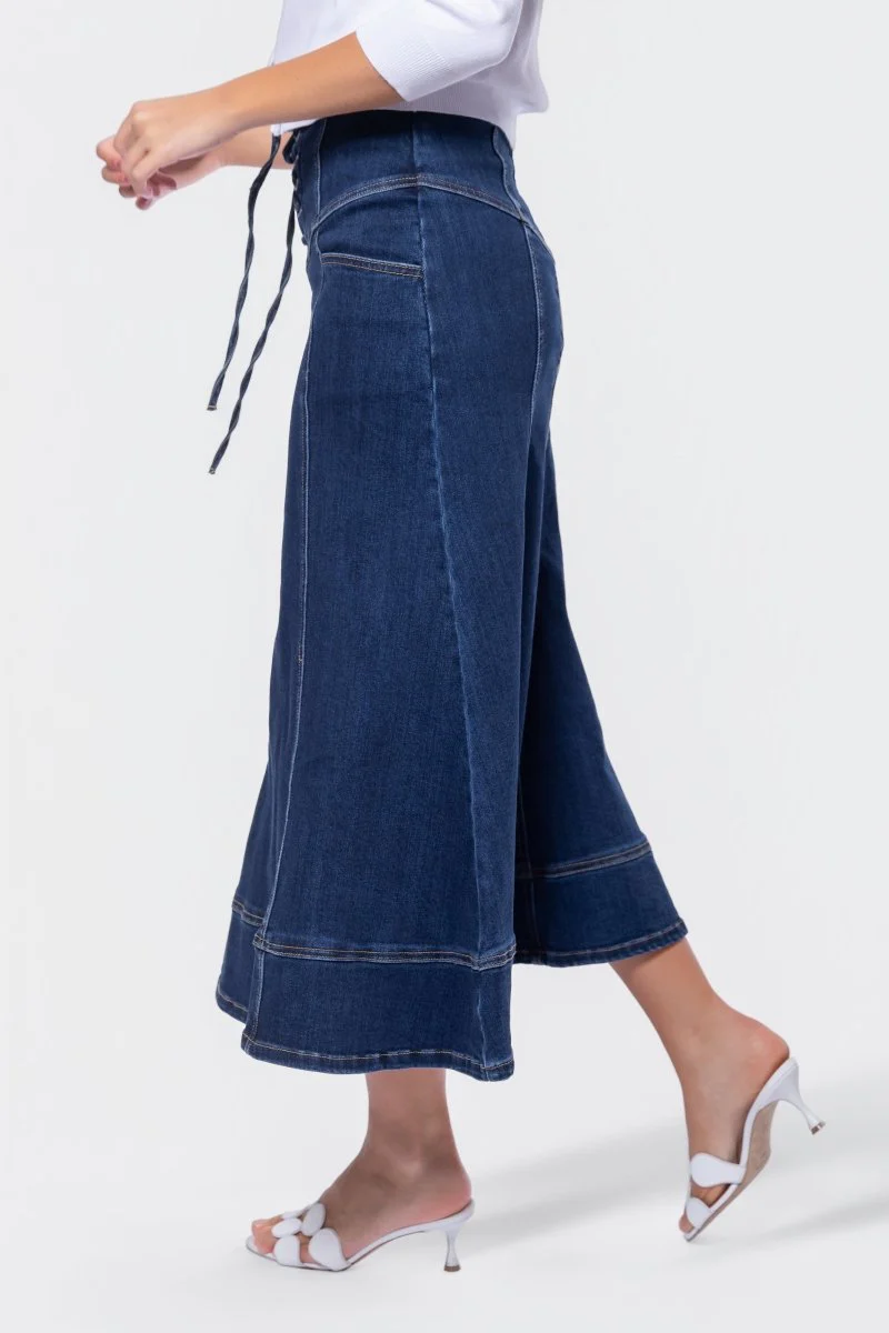 Vera Skirt (Dark Blue) - Image 3