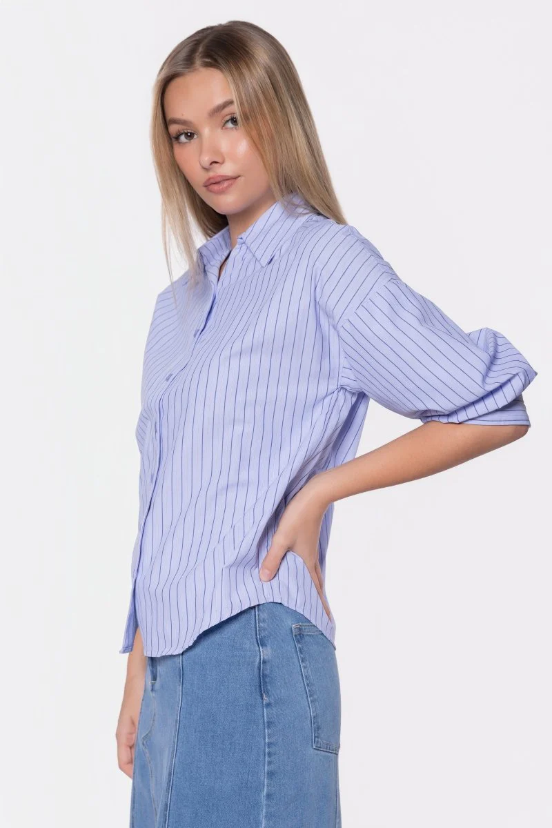 Viviana Top (Blue Stripe) - Image 3