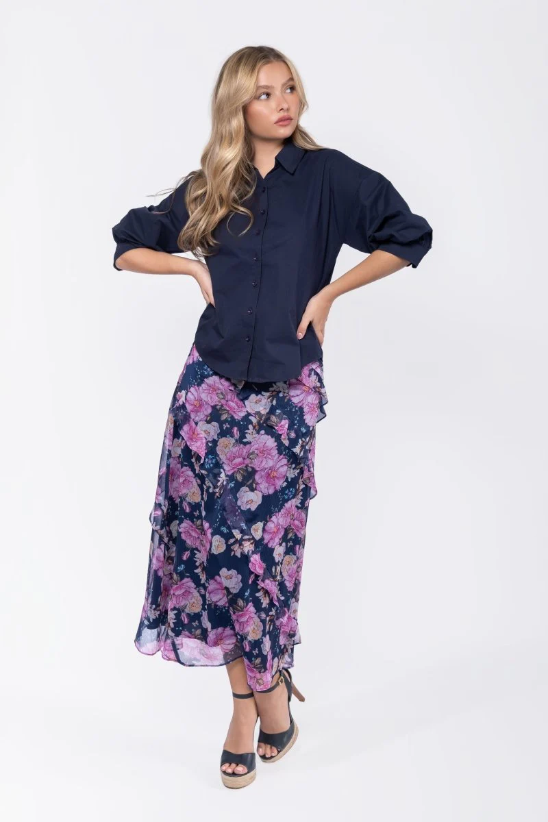 Viviana Top (Navy) - Image 7