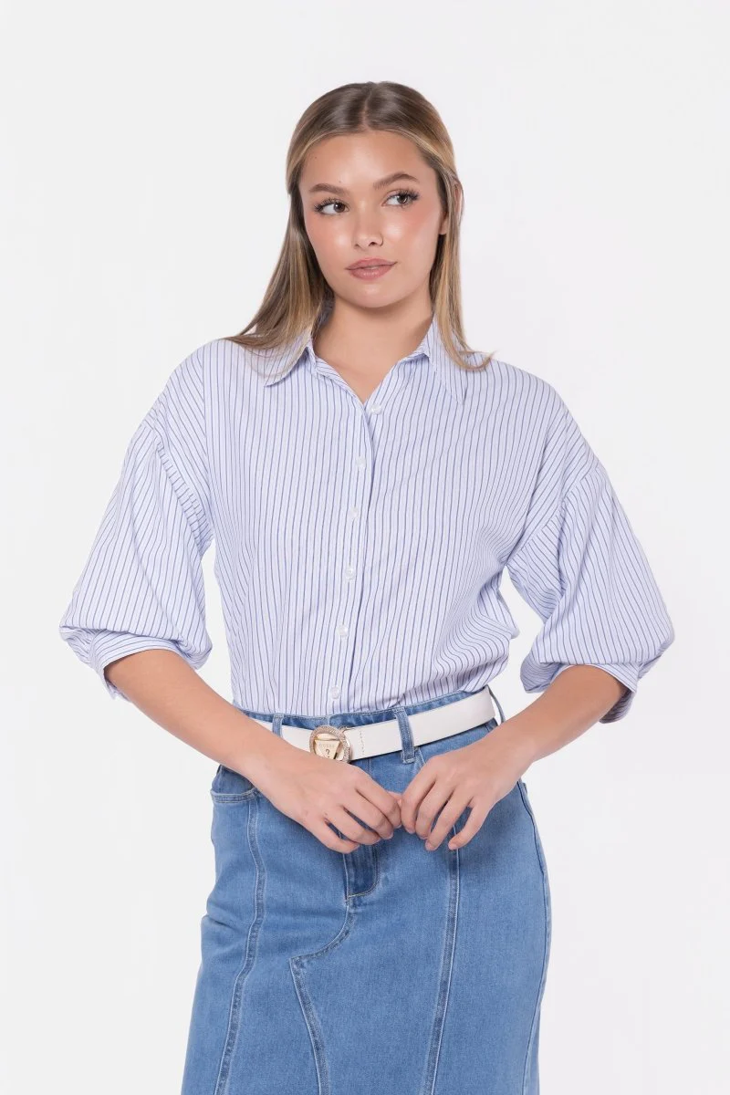 Viviana Top (White Stripe) - Image 8