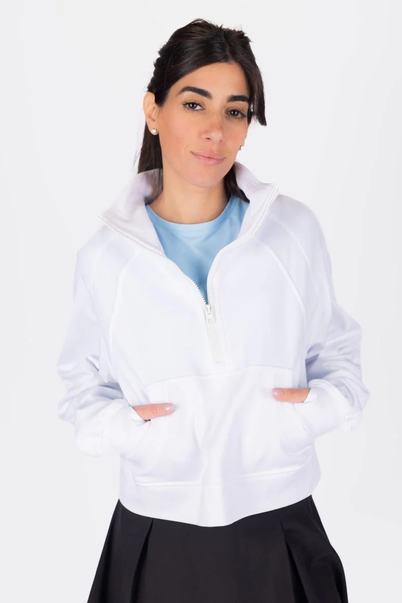 Warm Up Sweatshirt (White)