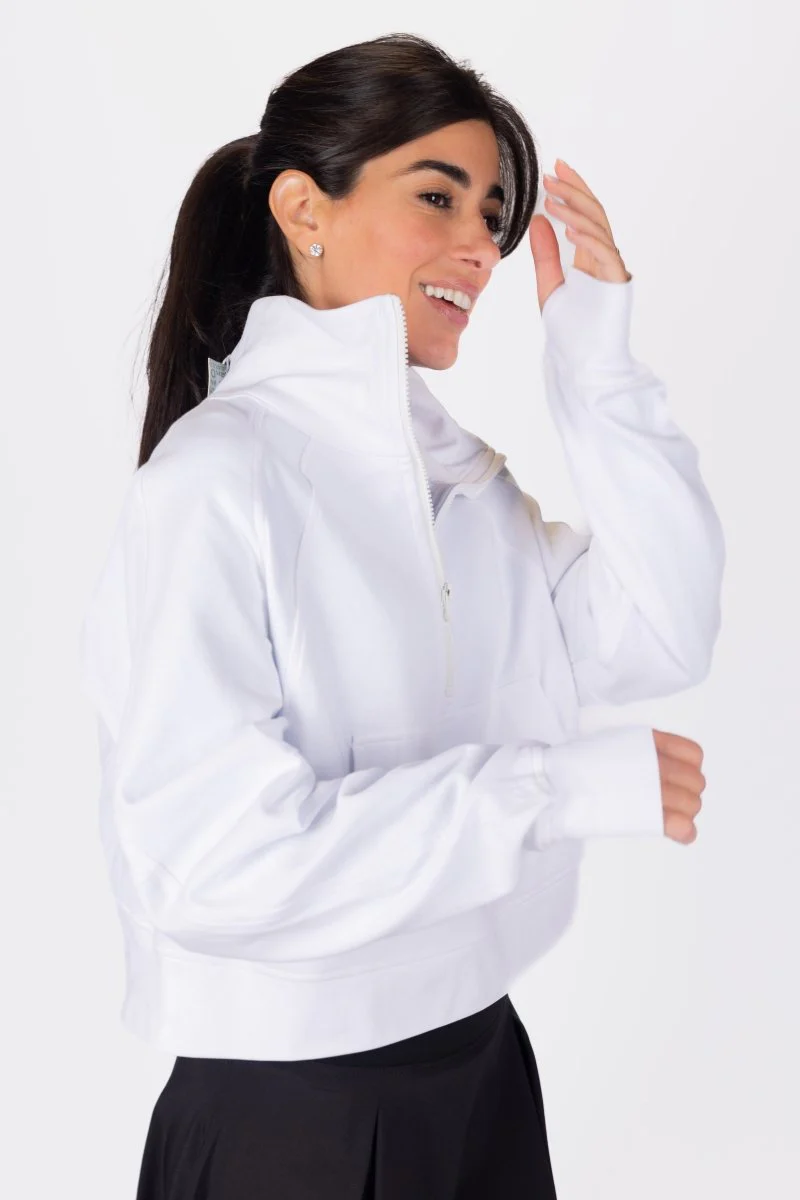 Warm Up Sweatshirt (White) - Image 5