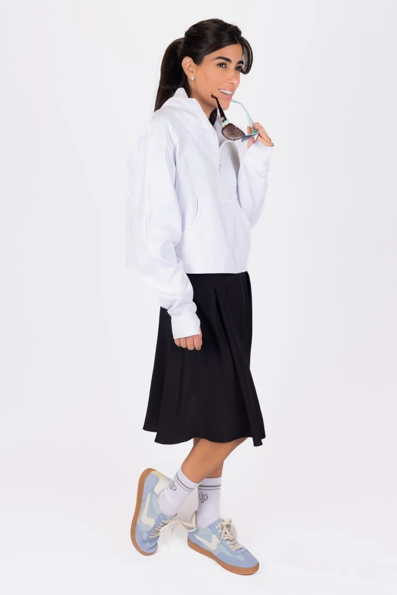 Warm Up Sweatshirt (White) - Image 8