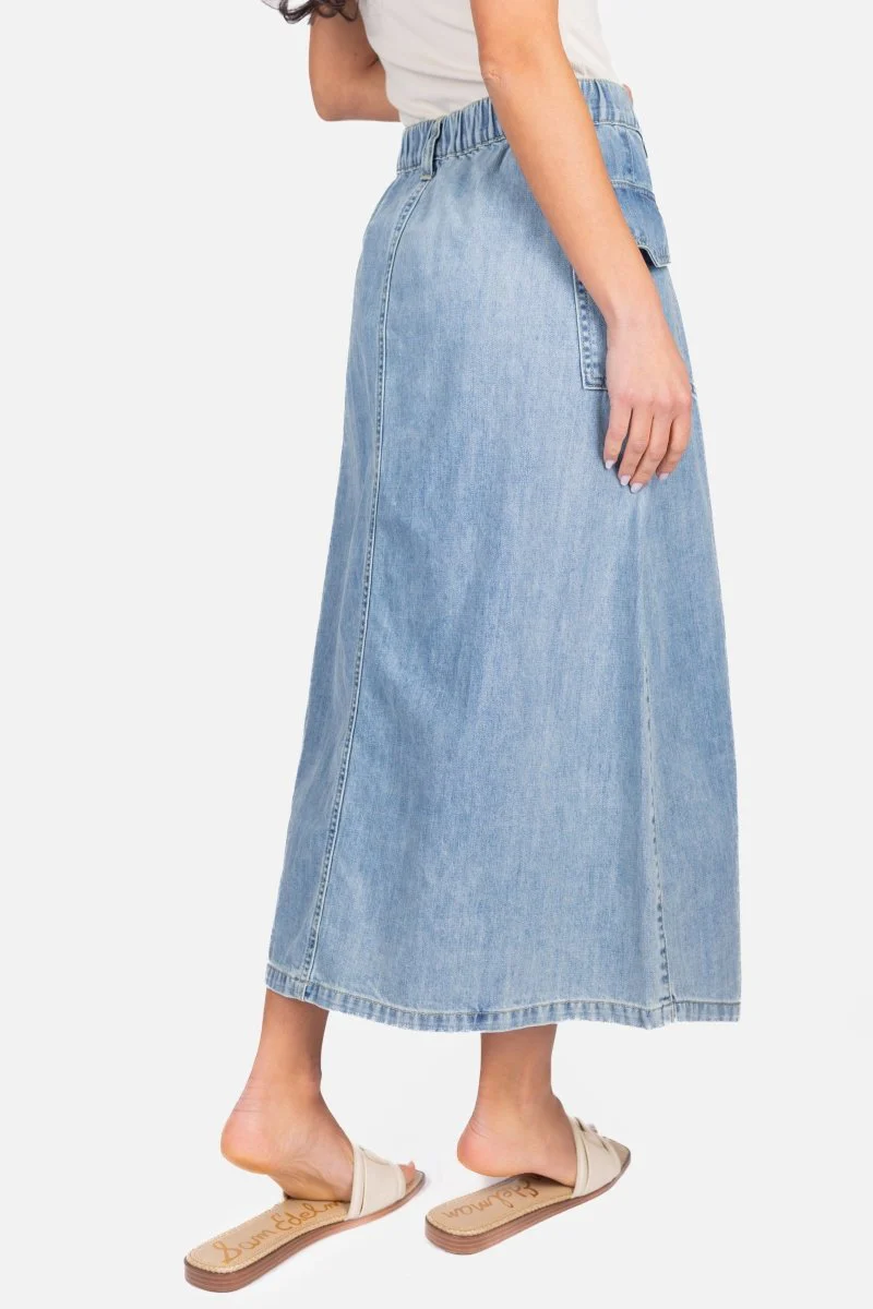 Willa Skirt (Blue) - Image 6