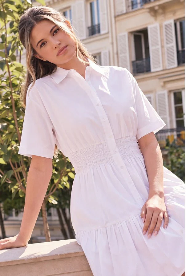 Wrenley Dress 36" (White) - Image 3