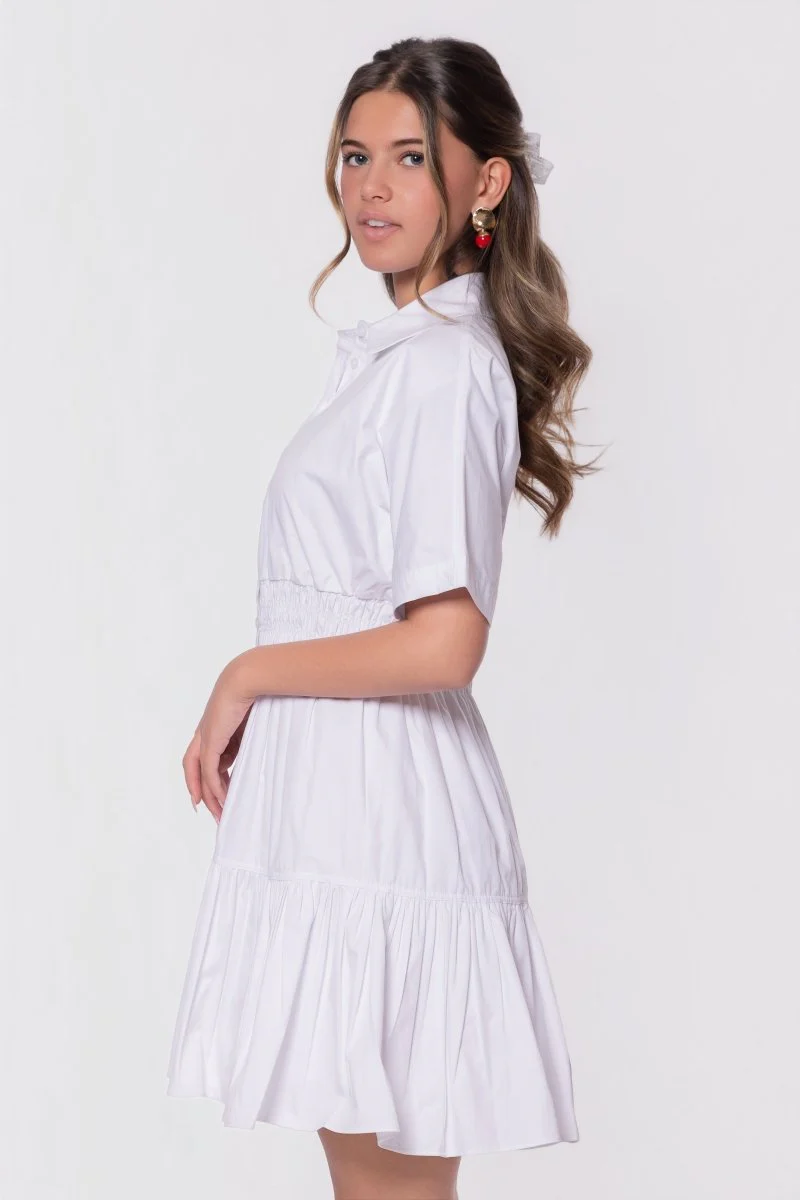 Wrenley Dress 36" (White) - Image 4