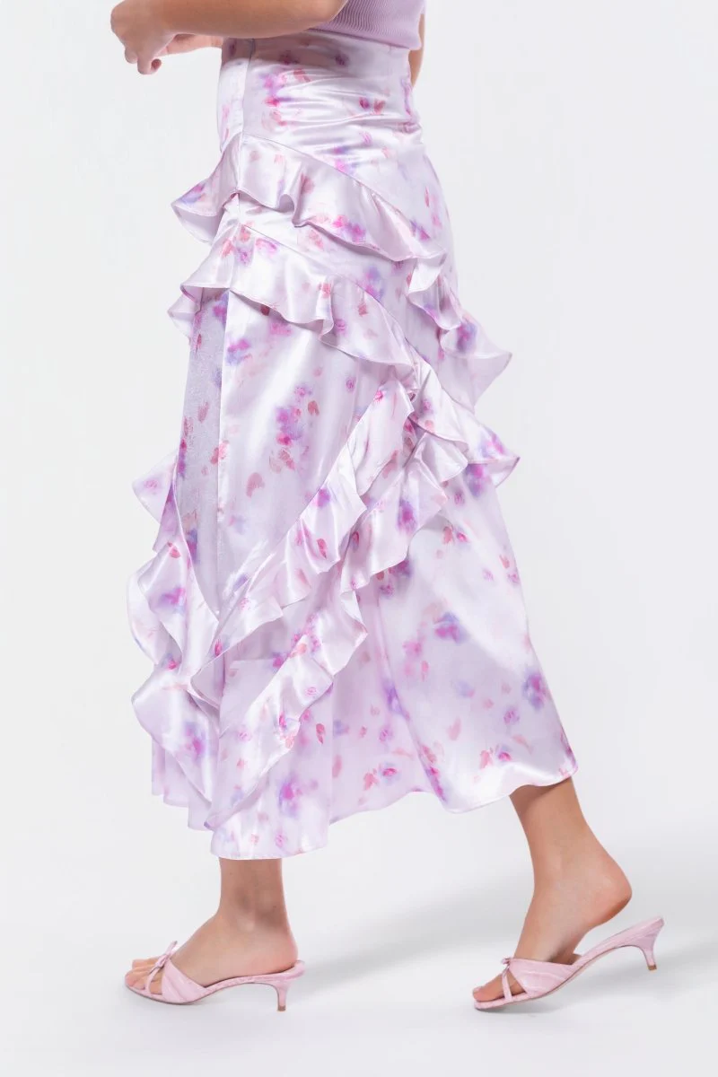 Zella Skirt (Pink Flower) - Image 3