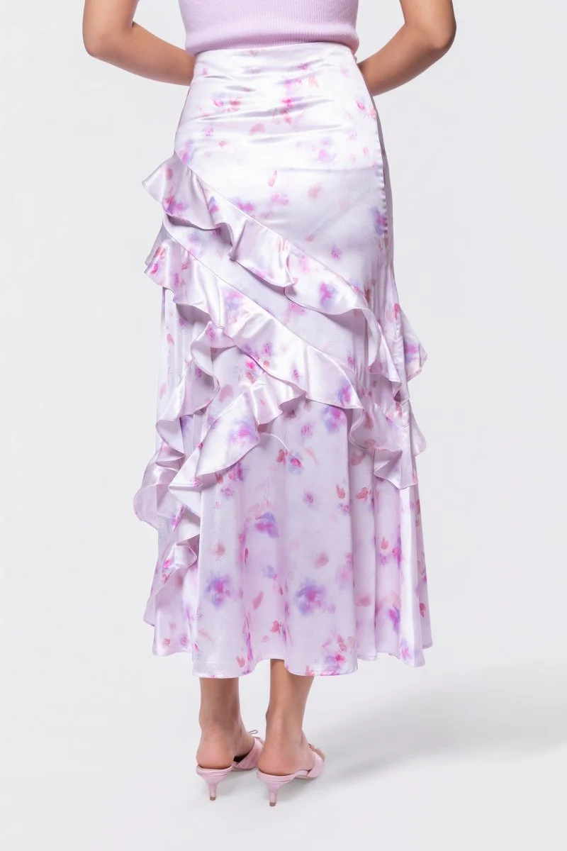 Zella Skirt (Pink Flower) - Image 4
