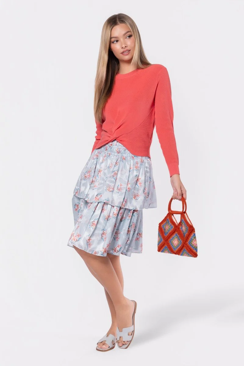 Zena Skirt 26" (Mint Blue) - Image 5